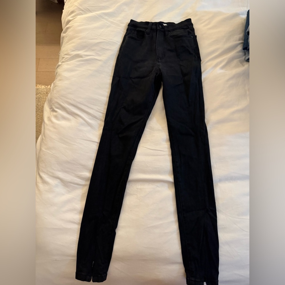 WeWoreWhat women’s slim black Jeans